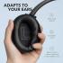 Anker Soundcore Life Q20 Hybrid Active Noise Cancelling Headphones, Wireless Over Ear Bluetooth Headphones, 60H Playtime, Hi-Res Audio, Deep Bass, Foam Ear Cups, Travel, Office, USB-C Charging , Black